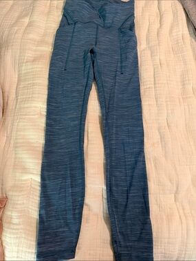lululemon athletica Teal Space-Dye High-Rise Leggings